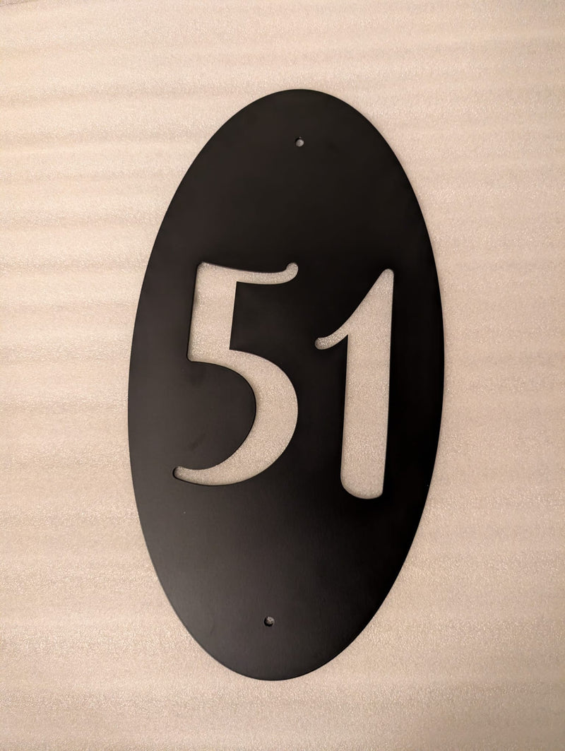 Custom Metal House Signs