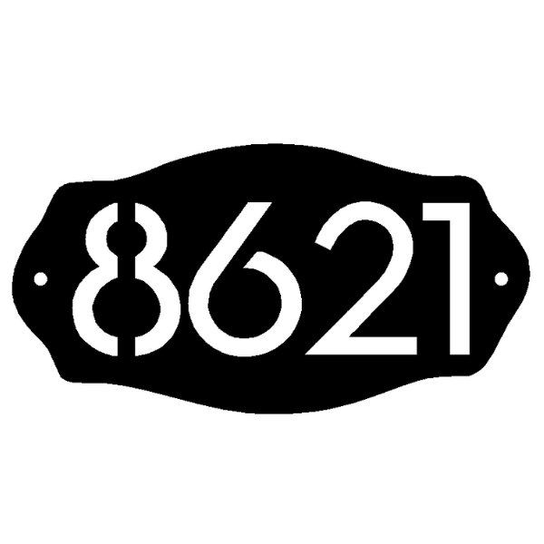 Simple Address Plaque