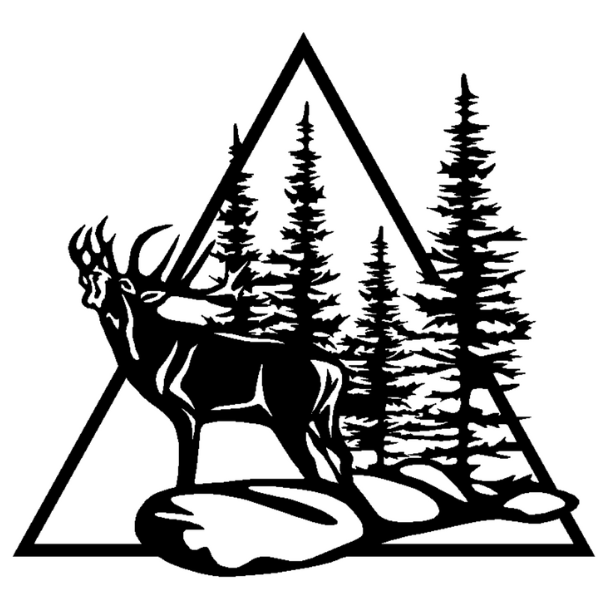 Elk in Triangle