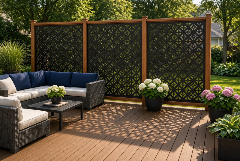 Metal Fence Panels & Privacy Screens
