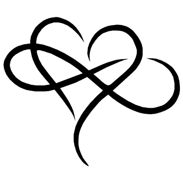 Heart With Infinity Loop image 0