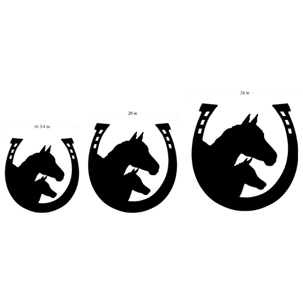Horseshoe Silhouette Wall Décor image 3