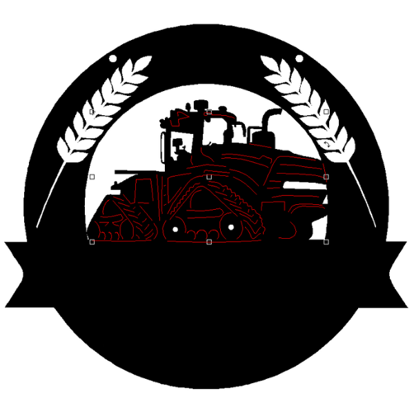 Case IH Quad Trac Farm sign image 2