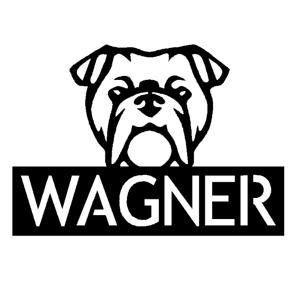 Bulldog Family Name Sign image 0