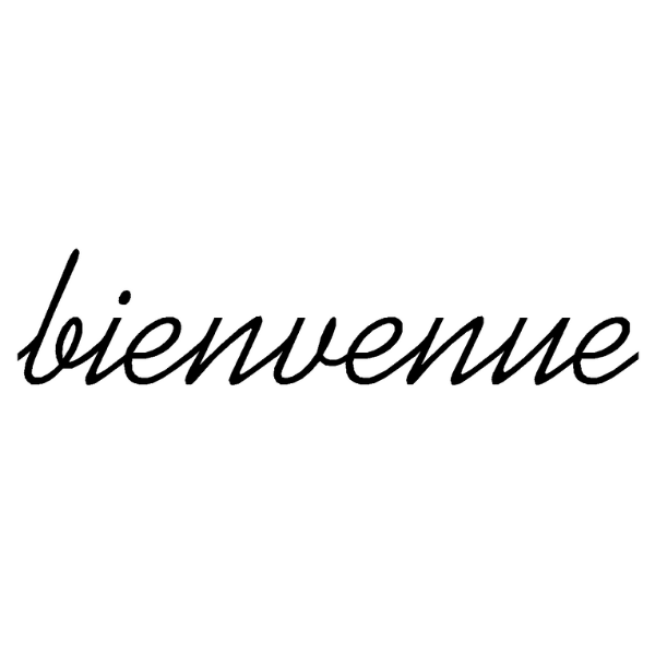 Bienvenue (Welcome) Kauf Script - Lower Case B, 24 inches image