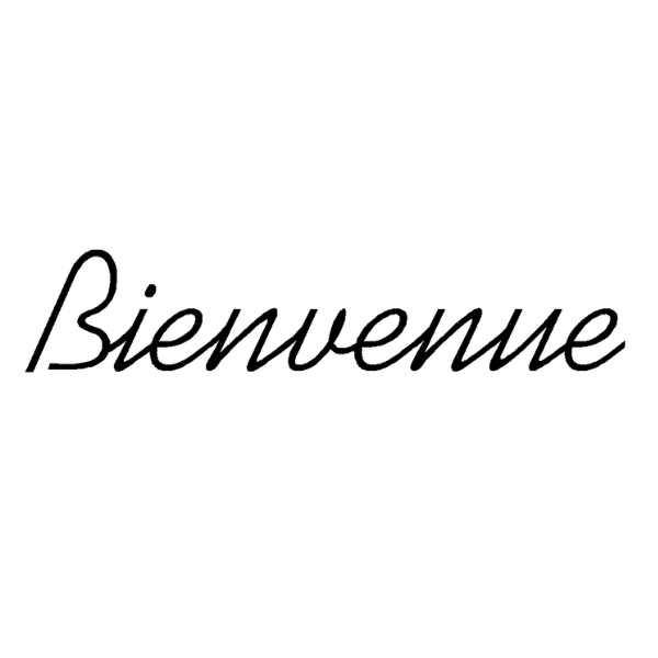 Bienvenue (Welcome) Kauf Script - Upper Case B, 24 inches image