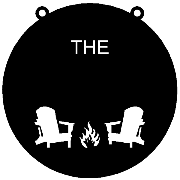 Personalized Adirondack Chairs With Fire image 2