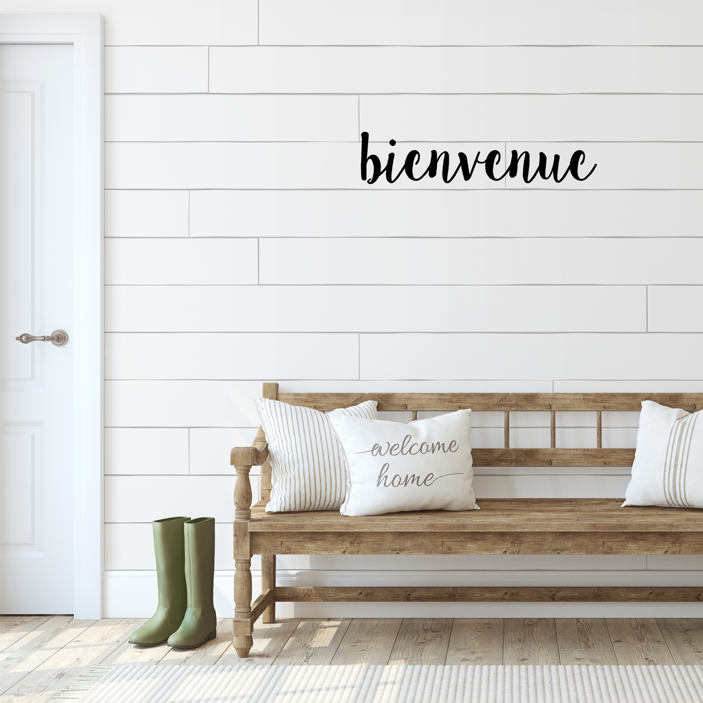 Bienvenue (Welcome) Calisual Script image 1