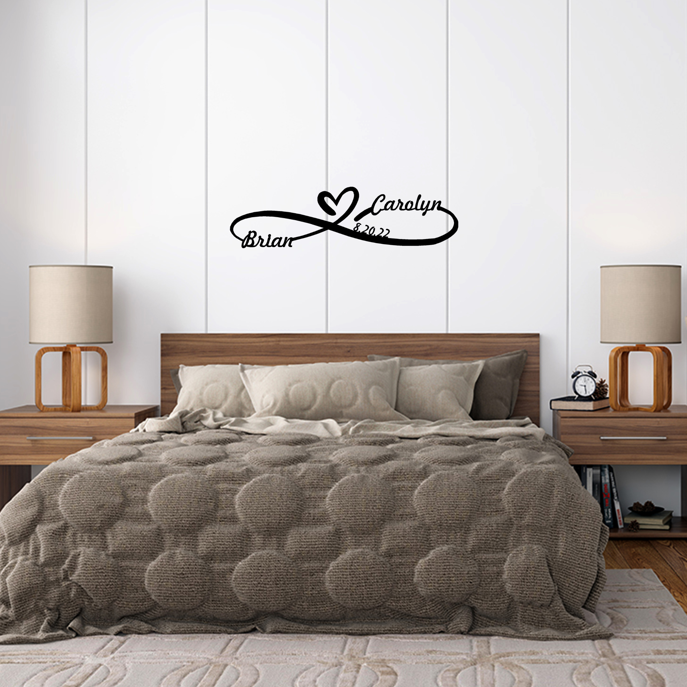 Infinity loop with names image 1