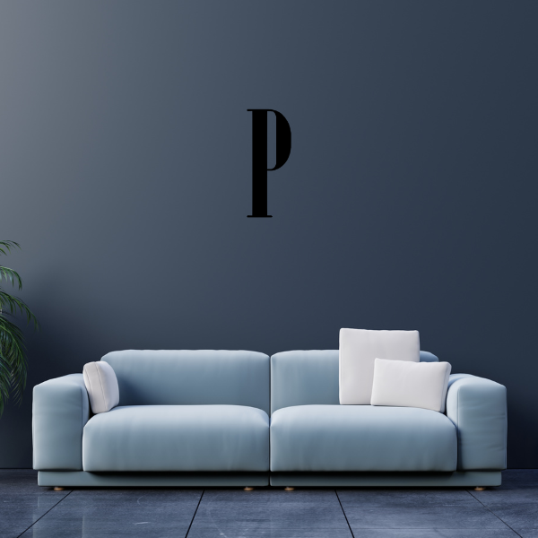Family Name Letter Onyx Font 18" image 17