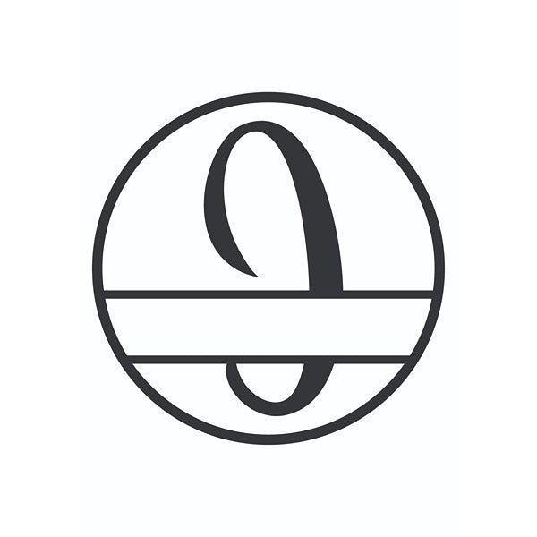 Personalized "I" Split Circle Monogram image 0