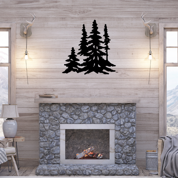 4 Pine Trees image 1