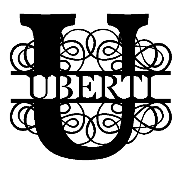 Personalized "U" Split Monogram image 0