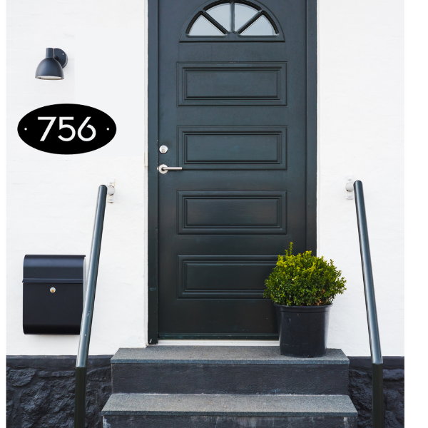 Oval Address 17 x 9 image 1