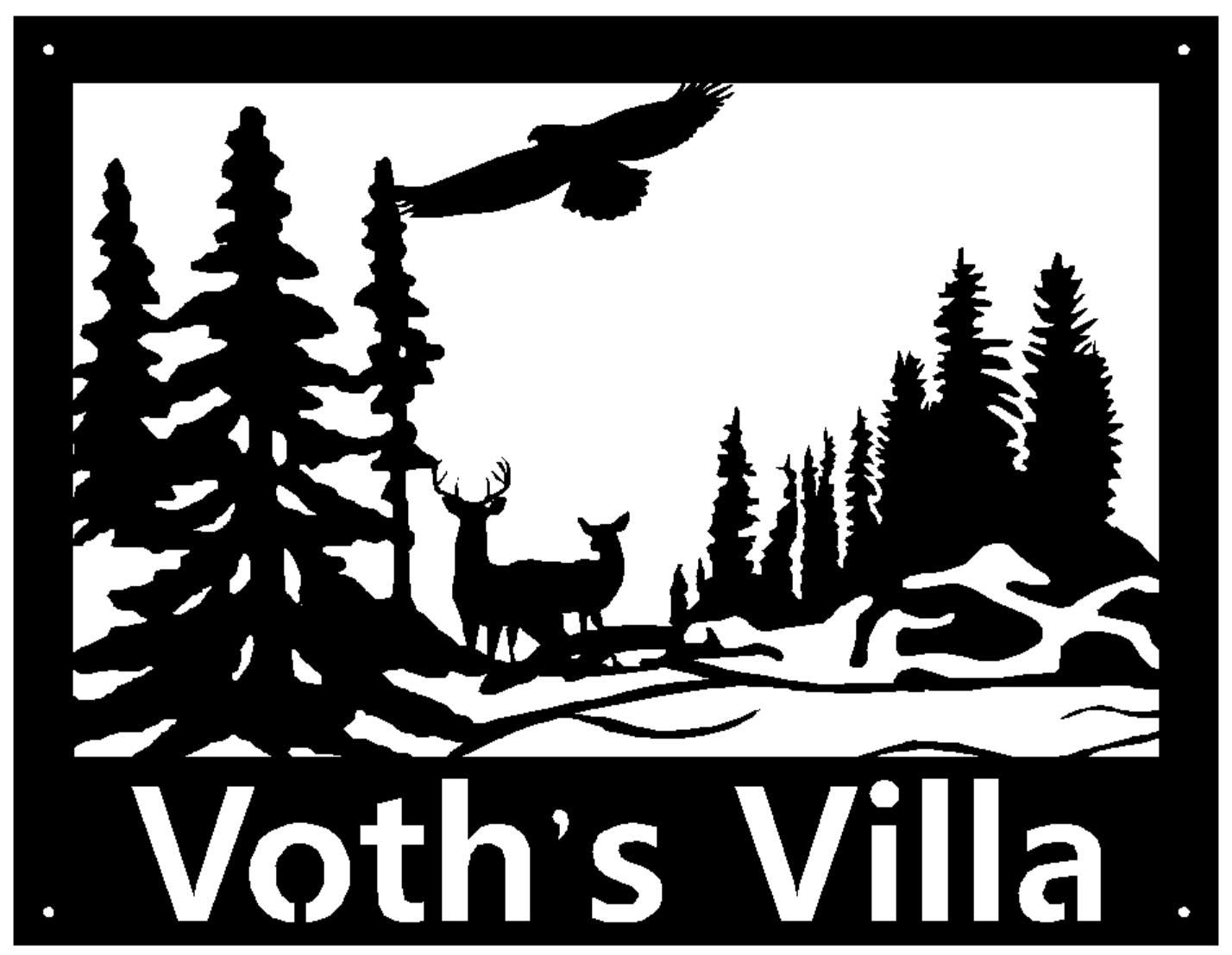 Canadian Shield Voth's Villa Surface Mount image 3