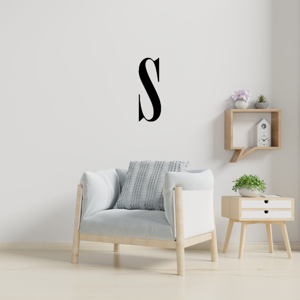 Family Name Letter Onyx Font 12" image 20