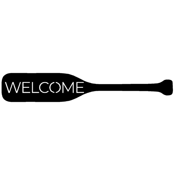 Paddle Welcome - Hang Horizontal Left image