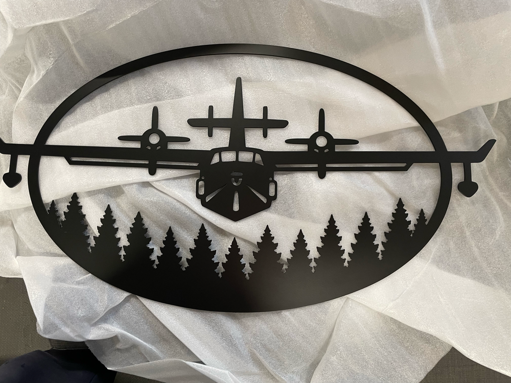 Custom metal sign made by Bear Country Metalworks, photo 3