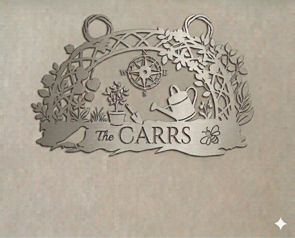 Custom metal sign made by Bear Country Metalworks, photo 29