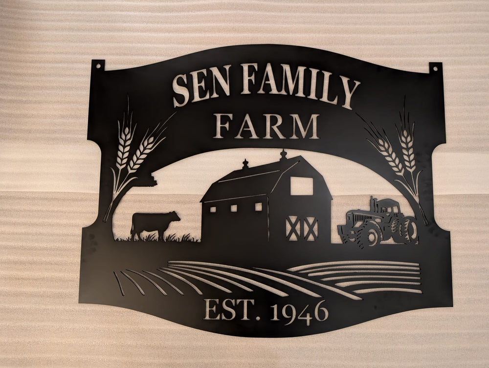 Custom metal sign made by Bear Country Metalworks, photo 7