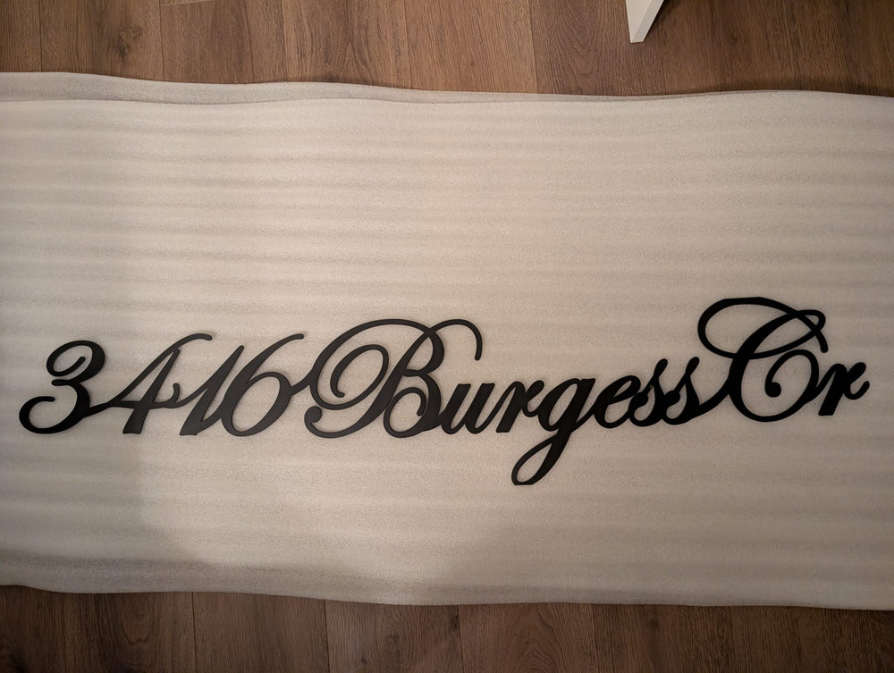 Custom metal sign made by Bear Country Metalworks, photo 40