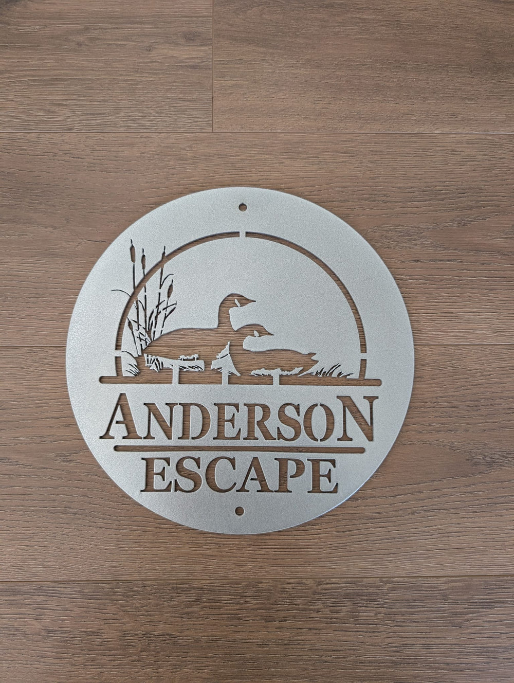 Custom metal sign made by Bear Country Metalworks, photo 15
