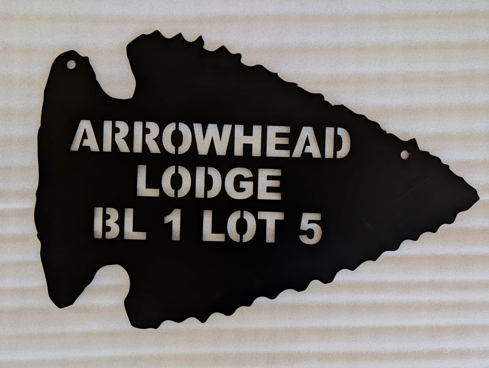 Custom metal sign made by Bear Country Metalworks, photo 36