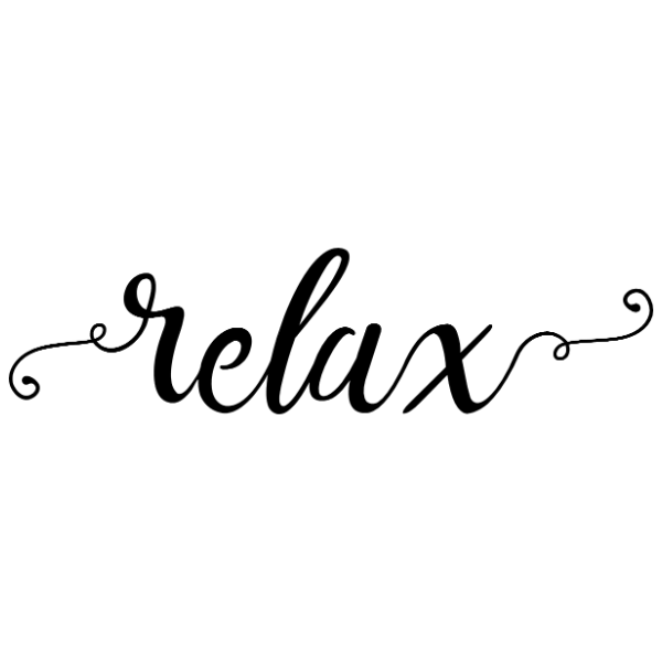 Relax, Cursive Script image 0