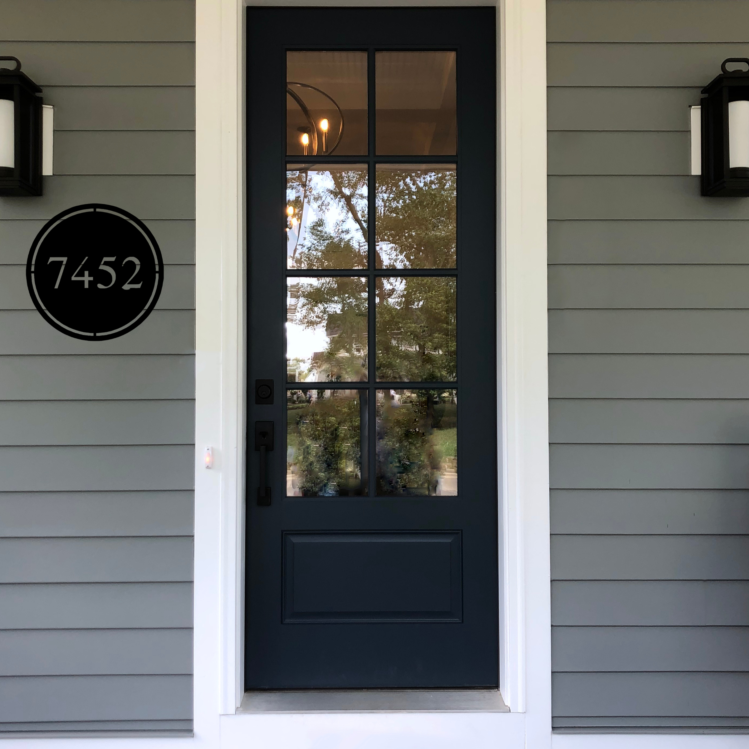 Personalized Address with radial slot image 1