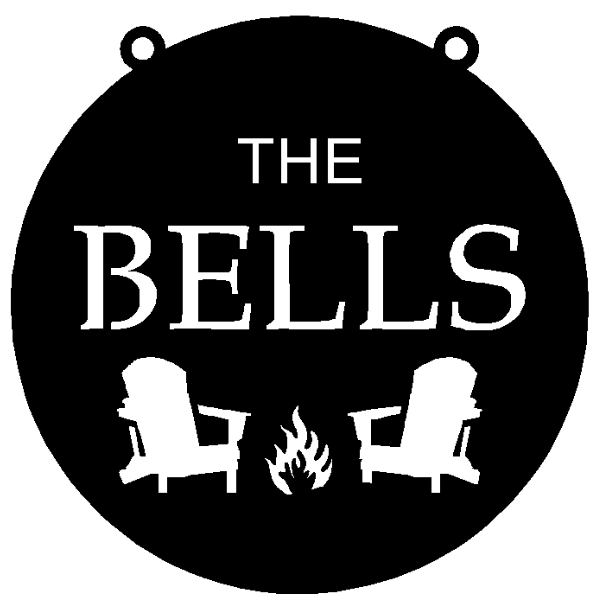 Personalized Adirondack Chairs With Fire image 0