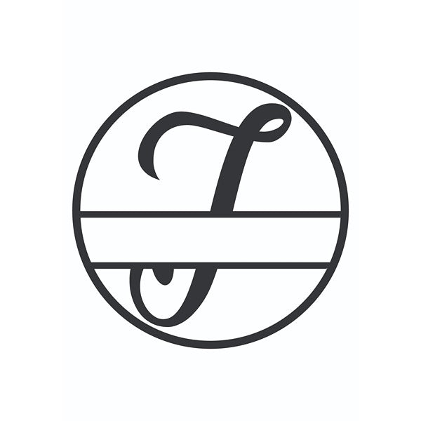 Personalized "T" Split Circle Monogram image 0