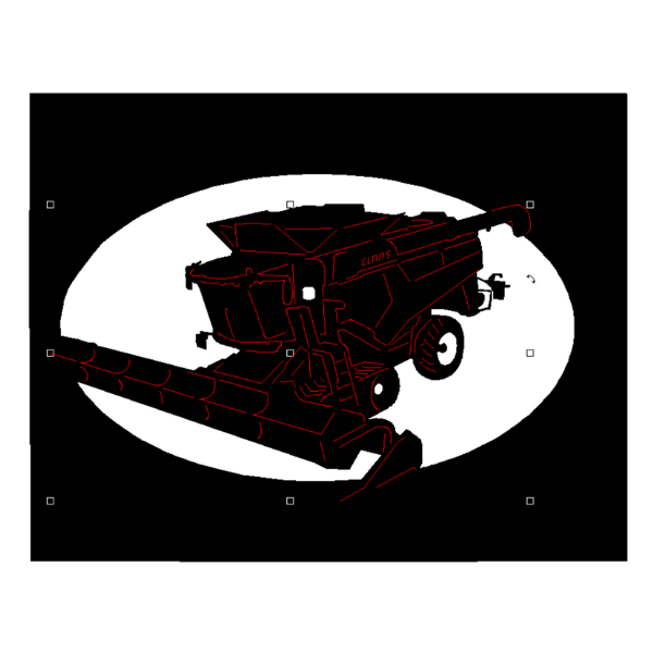 Claas Combine Farm Sign image 2