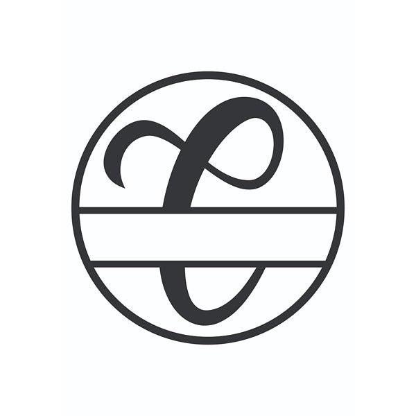 Personalized "C" Split Circle Monogram image 1