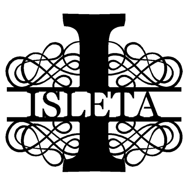 Personalized "I" Split Monogram image 0