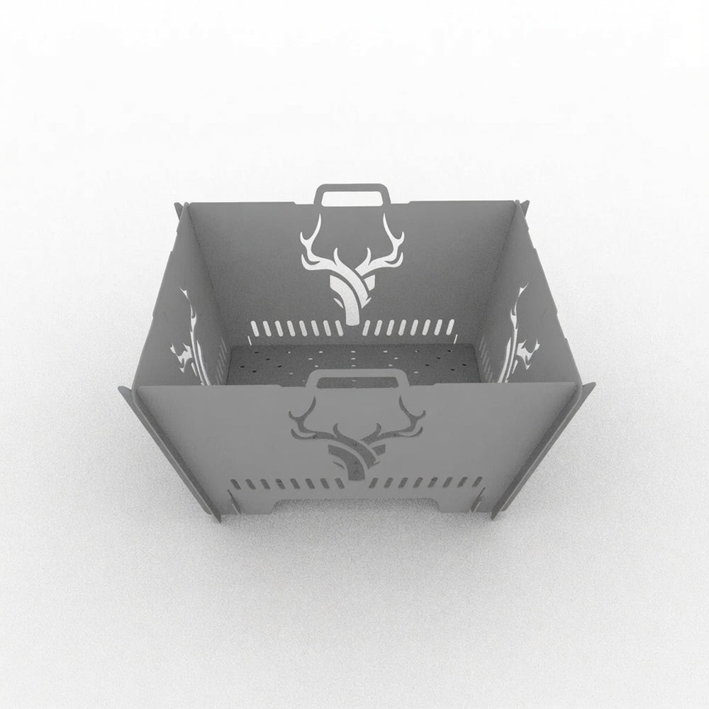 Square Steel Fire Pit