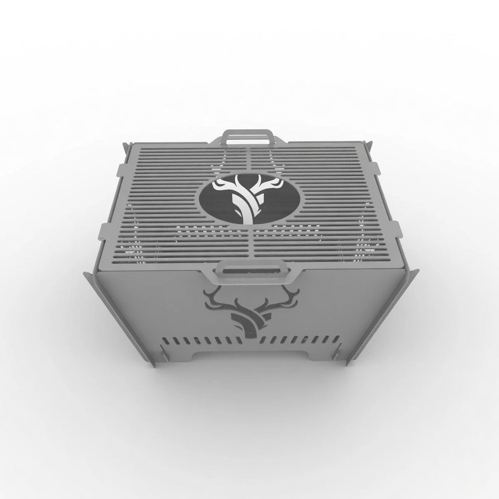 Square Steel Fire Pit