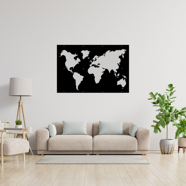 World Map image 1