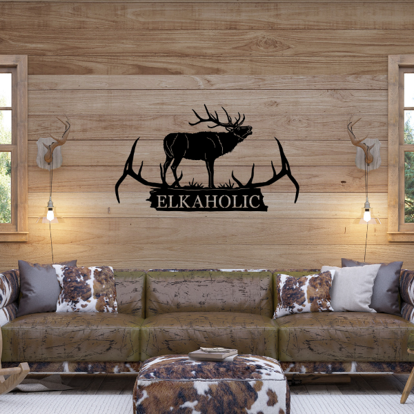 Huge Elkaholic Wall Decor image 1