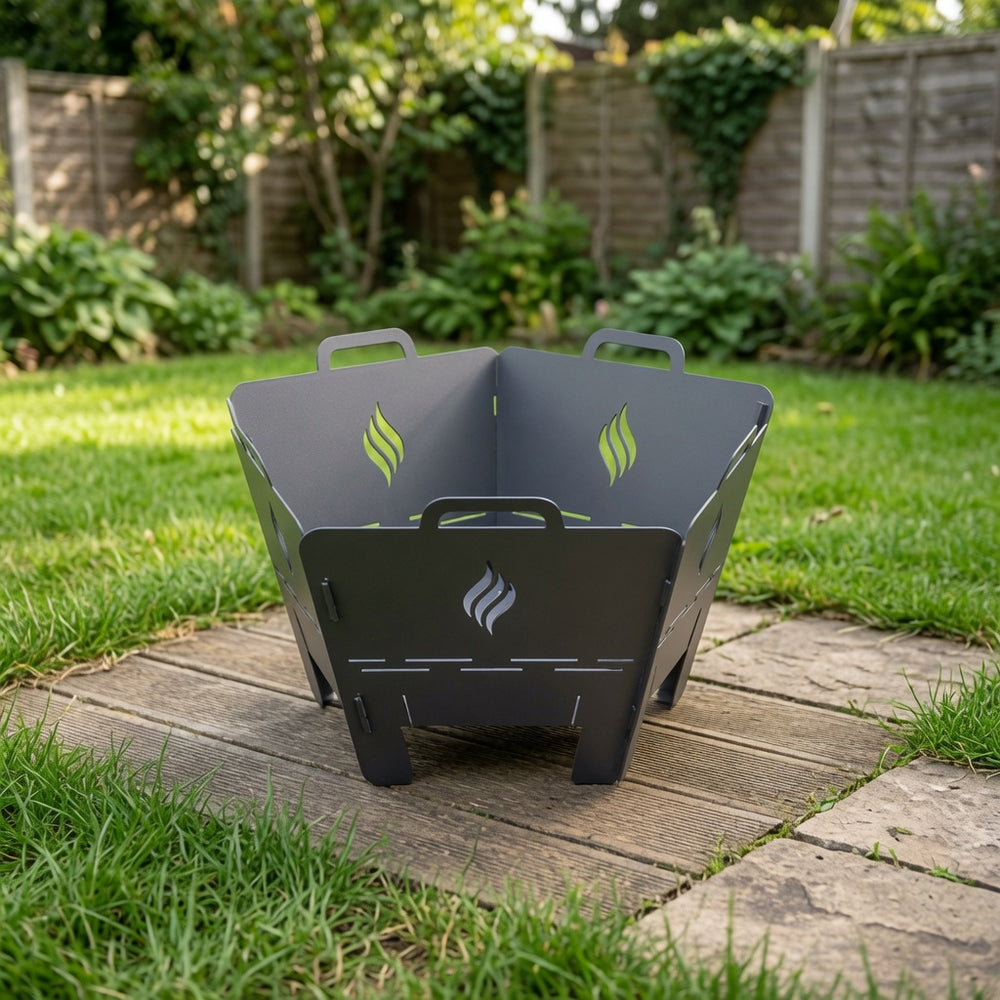 Pentagon Metal Fire Pit